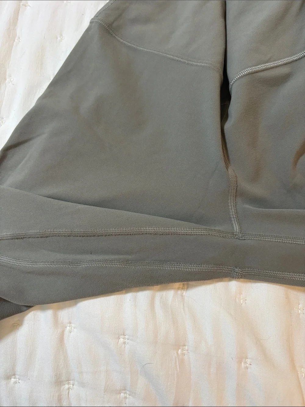 lululemon athletica Size 10 High-Rise Olive Bike Shorts